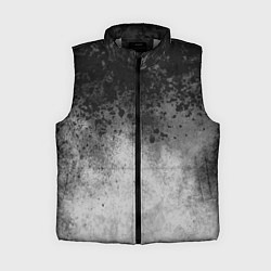 Женский жилет Абстракция - серые чернила