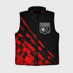 Женский жилет Lyon sport grunge, цвет: 3D-красный