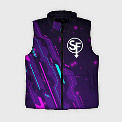 Женский жилет Sally Face neon gaming