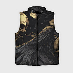 Женский жилет Останки падших ангелов, цвет: 3D-светло-серый