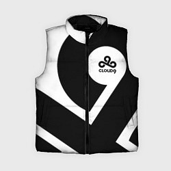 Женский жилет Cloud9 - black and white, цвет: 3D-черный