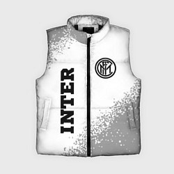 Женский жилет Inter sport на светлом фоне вертикально, цвет: 3D-черный
