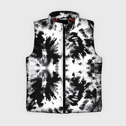 Женский жилет Серо белый тайдай, цвет: 3D-красный