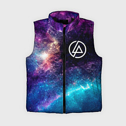 Женский жилет Linkin Park space rock, цвет: 3D-черный
