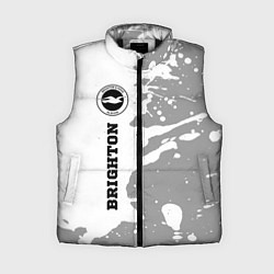 Женский жилет Brighton sport на светлом фоне по-вертикали