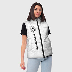 Женский жилет Galatasaray sport на светлом фоне по-вертикали, цвет: 3D-черный — фото 2