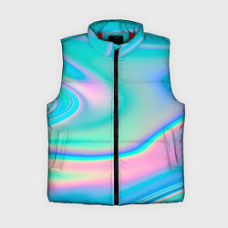 Женский жилет Неоновый бензин, цвет: 3D-красный