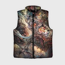 Женский жилет Бесконечный хаос, цвет: 3D-черный