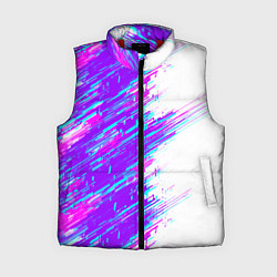 Женский жилет Neon glitch, цвет: 3D-красный