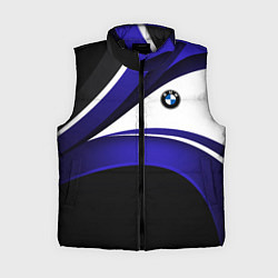 Женский жилет BMW Logotype - blue waves