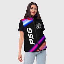 Женский жилет PSG speed game lights, цвет: 3D-черный — фото 2