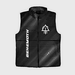 Женский жилет Behemoth metal rock lines