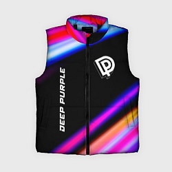 Женский жилет Deep Purple neon rock lights