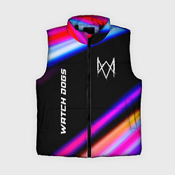 Женский жилет Watch Dogs speed game lights, цвет: 3D-черный