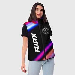Женский жилет Ajax speed game lights, цвет: 3D-черный — фото 2