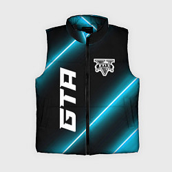 Женский жилет GTA неоновые лампы, цвет: 3D-черный