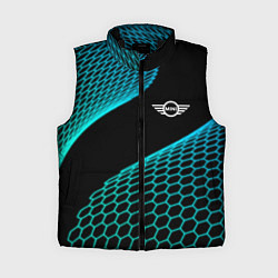Женский жилет Mini electro hexagon, цвет: 3D-черный