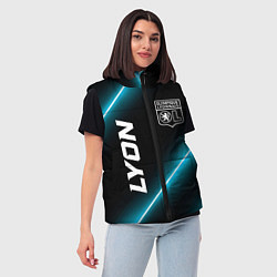 Женский жилет Lyon неоновые лампы, цвет: 3D-черный — фото 2