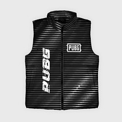 Женский жилет PUBG metal game lines, цвет: 3D-черный