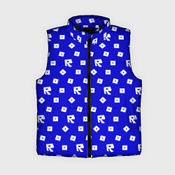 Женский жилет Roblox blue pattern