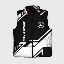 Женский жилет Mercedes bens geometry, цвет: 3D-красный