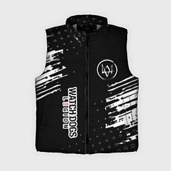 Женский жилет Watch dogs краски, цвет: 3D-светло-серый