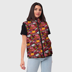 Женский жилет Разыгрывай неприязнь, цвет: 3D-светло-серый — фото 2