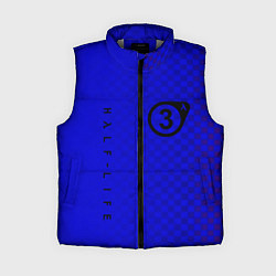 Женский жилет Half life 3 logo games, цвет: 3D-светло-серый