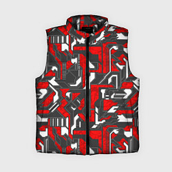 Женский жилет Абстракция геометрический паттерн
