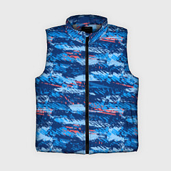 Женский жилет Яркий абстрактный рисунок для спорта