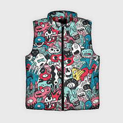 Женский жилет Дудл животные абстракция