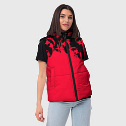 Женский жилет Christopher Comstock marshmello, цвет: 3D-светло-серый — фото 2