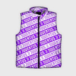 Женский жилет Juventus pattern, цвет: 3D-светло-серый