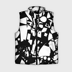 Женский жилет Модная абстракция - нейроарт, цвет: 3D-светло-серый