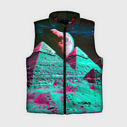 Женский жилет Пирамиды и луна - стереоэффект