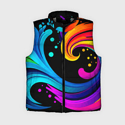 Женский жилет Joy wave - ai art fantasy