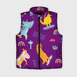 Женский жилет No rules, цвет: 3D-красный