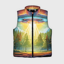 Женский жилет UFO In The Forest