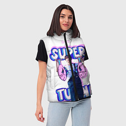 Женский жилет BTS Super Tuna, цвет: 3D-красный — фото 2