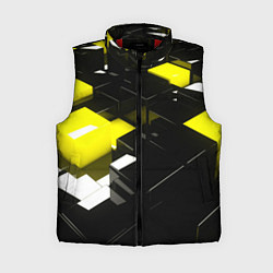 Женский жилет Абстракция обман зрения, цвет: 3D-красный