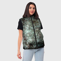 Женский жилет Лесной принт, цвет: 3D-светло-серый — фото 2