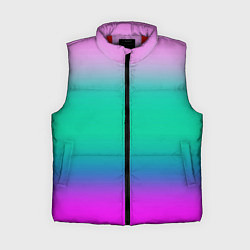 Женский жилет Градиент цветной, цвет: 3D-красный