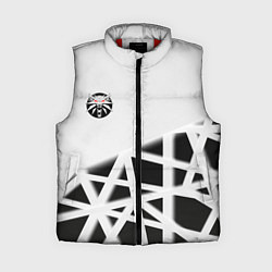 Женский жилет The Witcher 3 logo geometry, цвет: 3D-красный