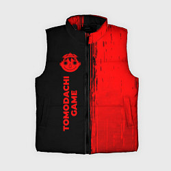 Женский жилет Tomodachi Game - red gradient по-вертикали