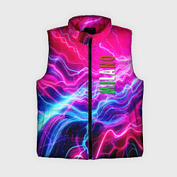 Женский жилет Milano - neon abstraction, цвет: 3D-красный