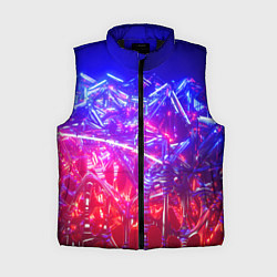 Женский жилет Неоновая геометрическая абстракция