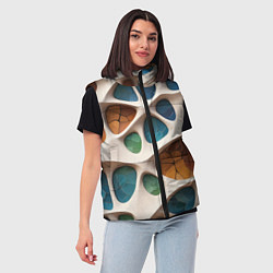 Женский жилет Вдохновлено Антонио Гауди, цвет: 3D-черный — фото 2