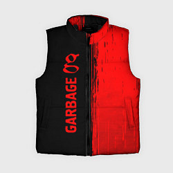 Женский жилет Garbage - red gradient по-вертикали