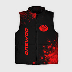 Женский жилет Daewoo - red gradient вертикально
