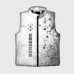 Женский жилет Berserk - white gradient по-вертикали
